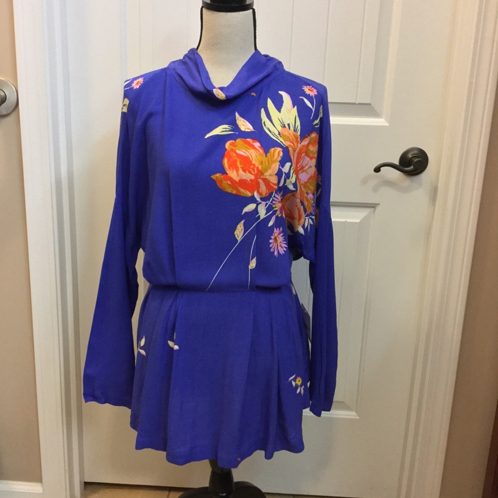 NWT Dress, Tunic, S Free People "Gemma" open back
